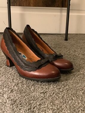 Spring Step L’Artiste brown heels size 42
